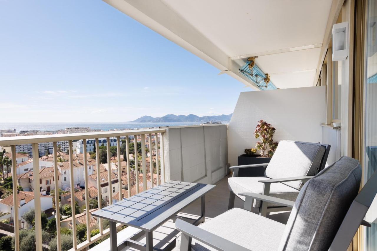 Cannes Panorama - Piscine, Vue Mer, Parking, Clim Extérieur photo